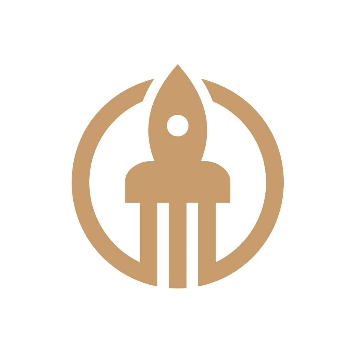 Solid Rocket Icon